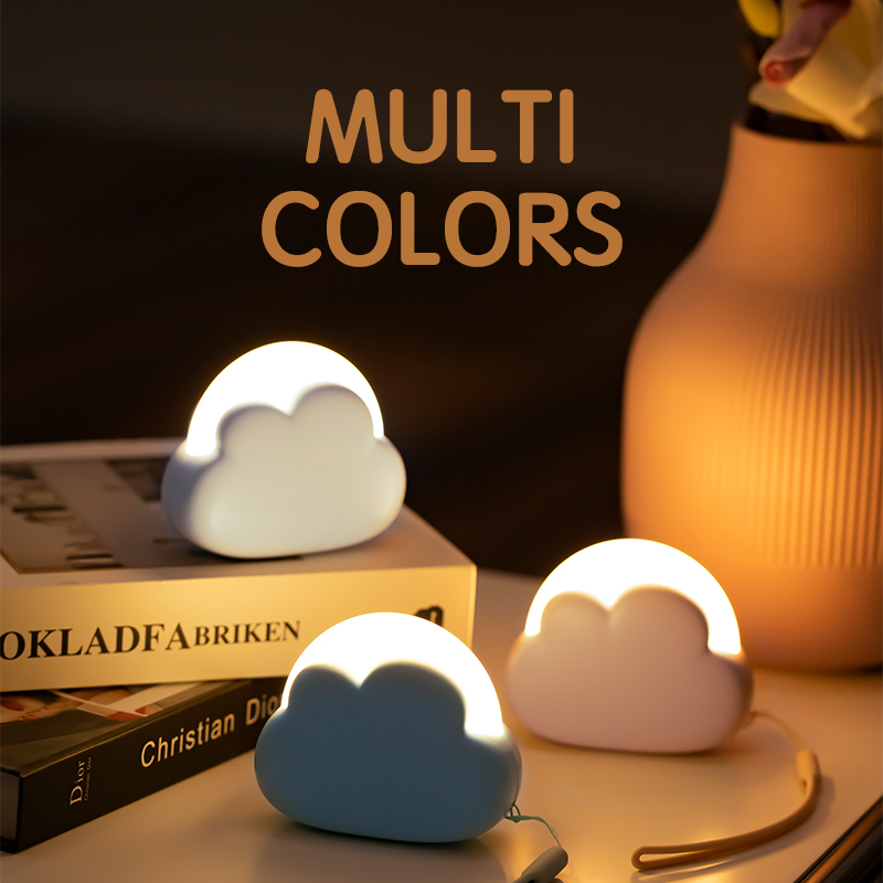 Floating Nightstand With Led Light - Lampka nocna w kształcie chmurki Mini