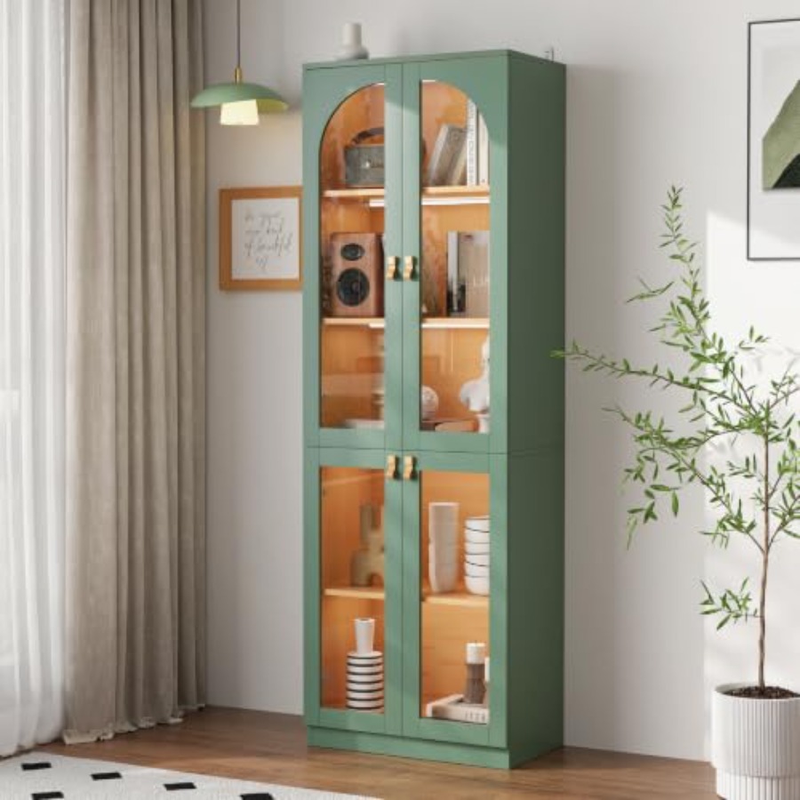 Storage - Szafka ekspozycyjna do salonu/biura z drzwiami