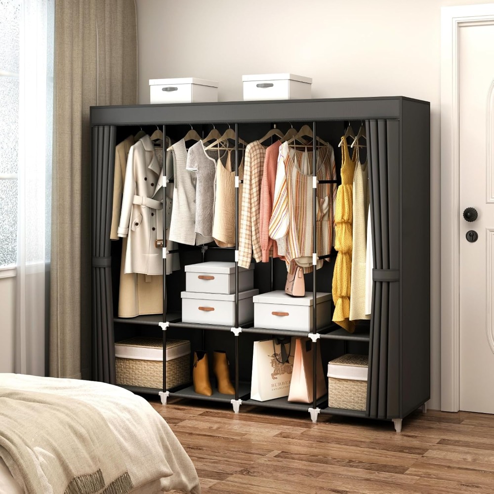 Wardrobe Closet Portable Fabric Cover - Przenośna szafa na ubrania z wysyłką