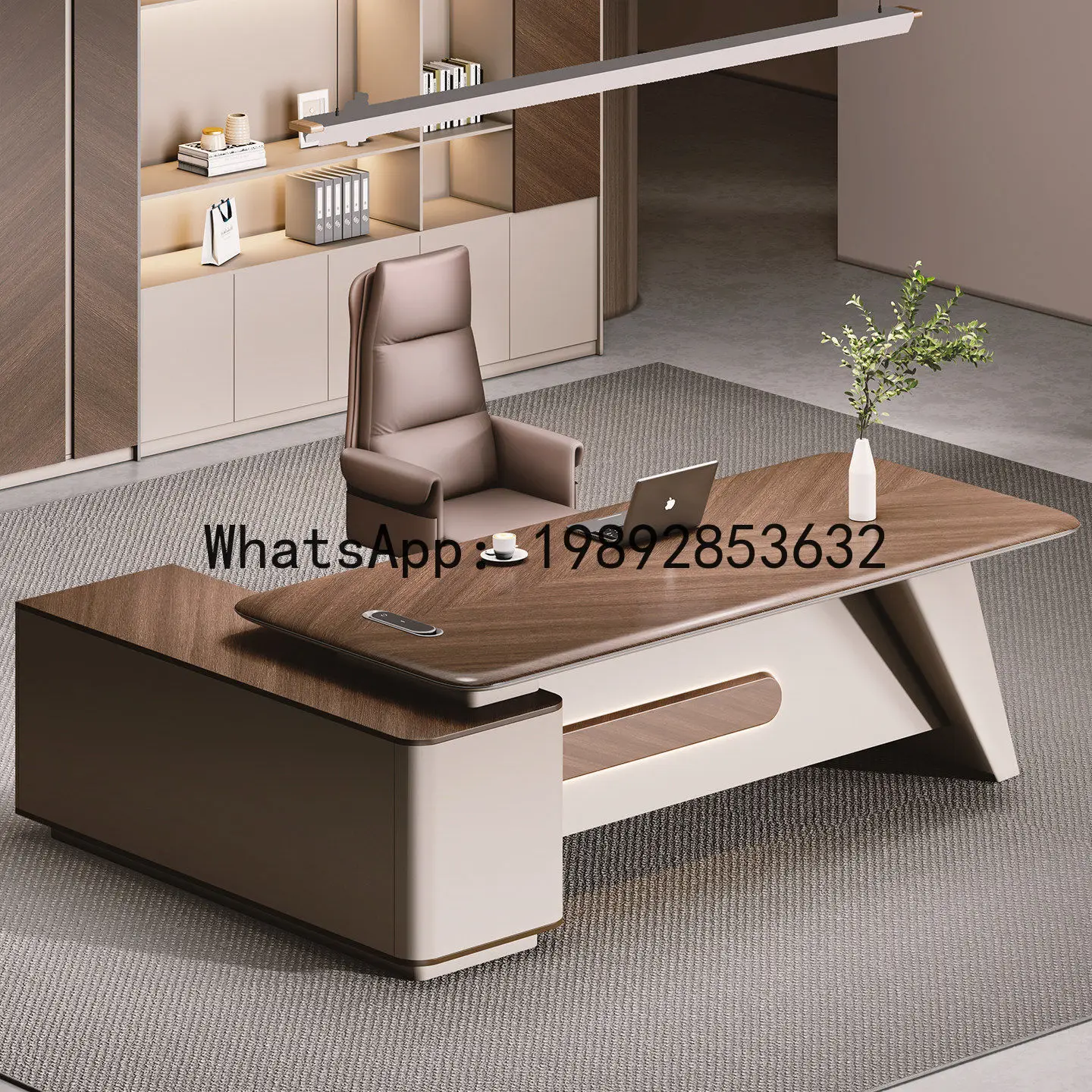 Chairs - H5.15 Zestaw biurkowy dla szefa -