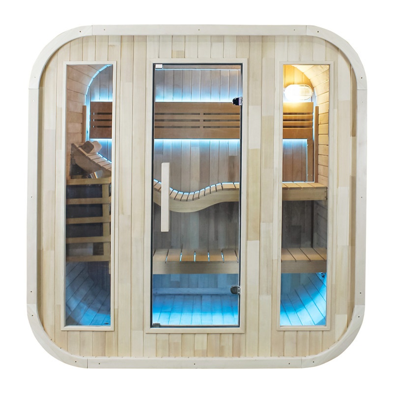 Outdoor Furniture - Zewnętrzna sauna w stylu nowoczesnym, sauna
