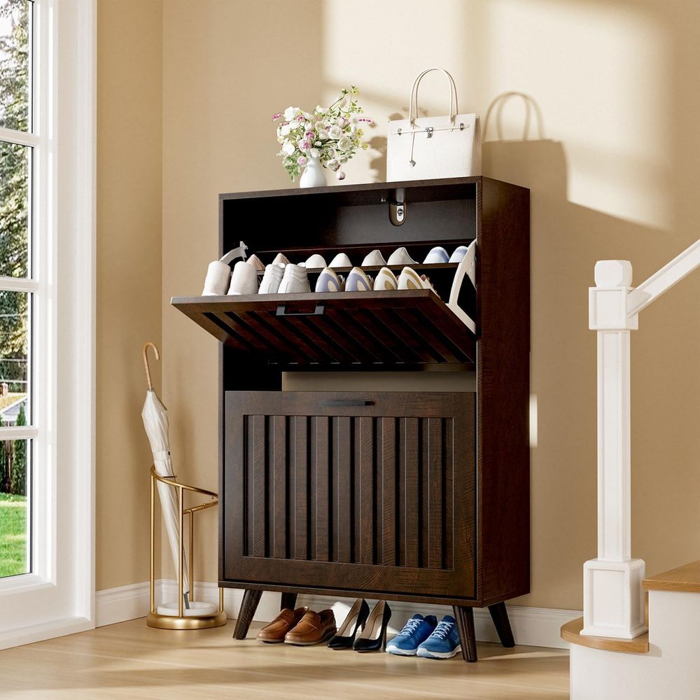 Shoe Rack Cabinet Narrow Entryway - Szafka na buty lub wąska szafka