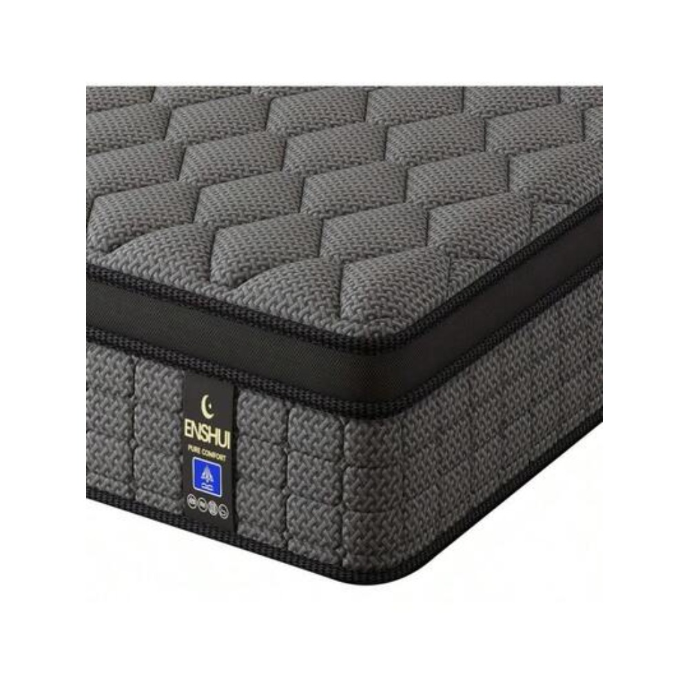 Memory Foam Mattress In A Box Queen - 12-calowy materac hybrydowy w pudełku, rozmiary