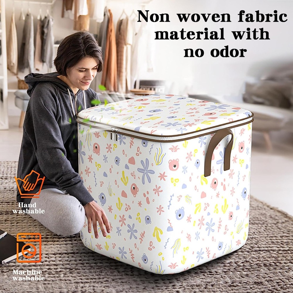Wardrobe Closet Portable Fabric Cover - Przenośna skrzynka przechowywanie odzieży składana pudełko