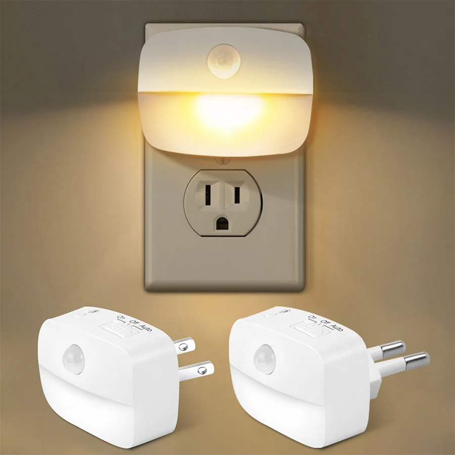 Floating Nightstand With Led Light - Lampka nocna LED z czujnikiem ruchu