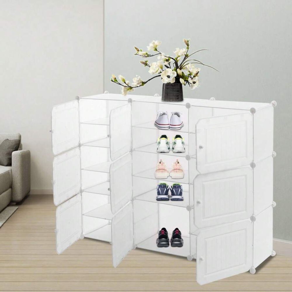 Organizer na 36 par butów, sza – Shoe Rack Cabinet Narrow Entryway recenzja i cena