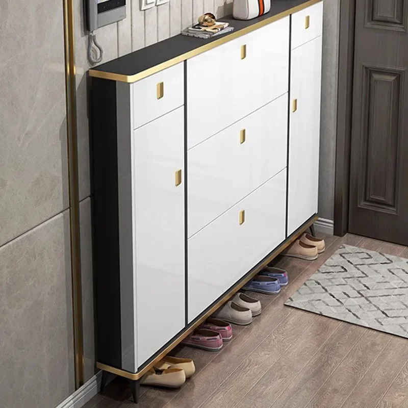 Ultracienkie, wąskie szafki na – Shoe Rack Cabinet Narrow Entryway recenzja i cena