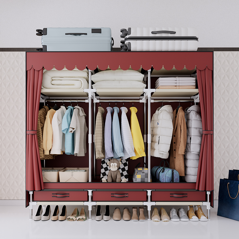 Przenośna szafa na ubrania, sz – Wardrobe Closet Portable Fabric Cover recenzja i cena