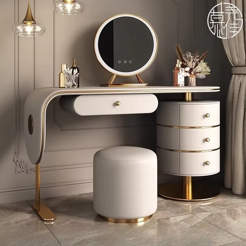 Zestaw toaletki drewnianej wys – Dressing Table Vanity With Lighted Mirror recenzja i cena