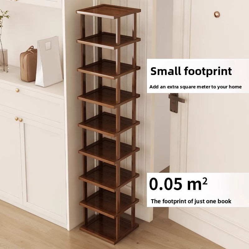 Półka na buty w kolorze herbac – Shoe Rack Cabinet Narrow Entryway recenzja i cena
