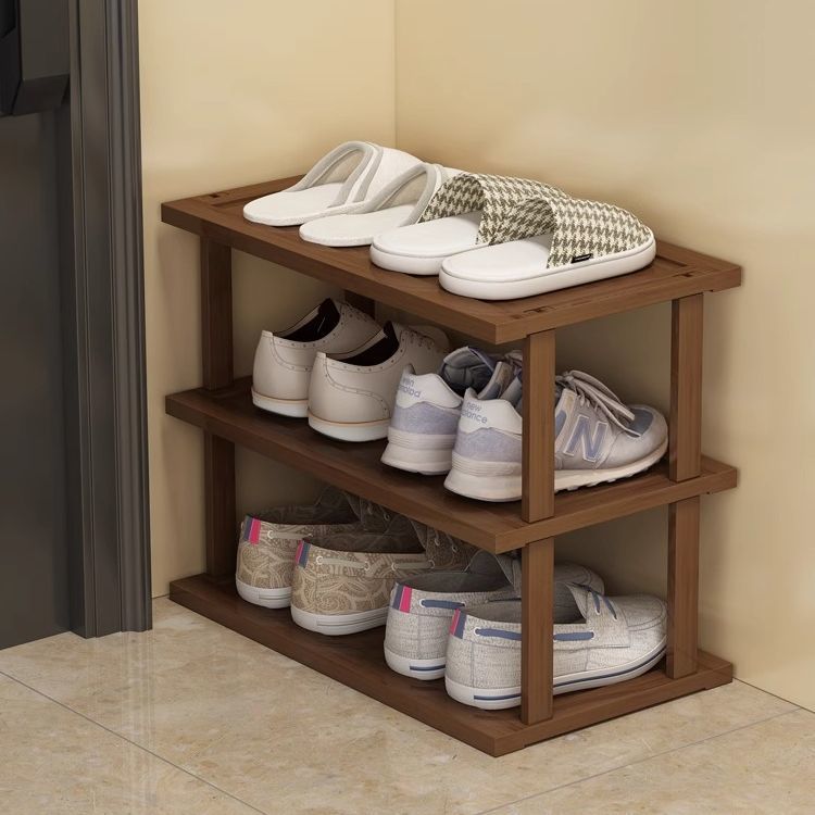 Półka na buty w kolorze herbac – Shoe Rack Cabinet Narrow Entryway recenzja i cena