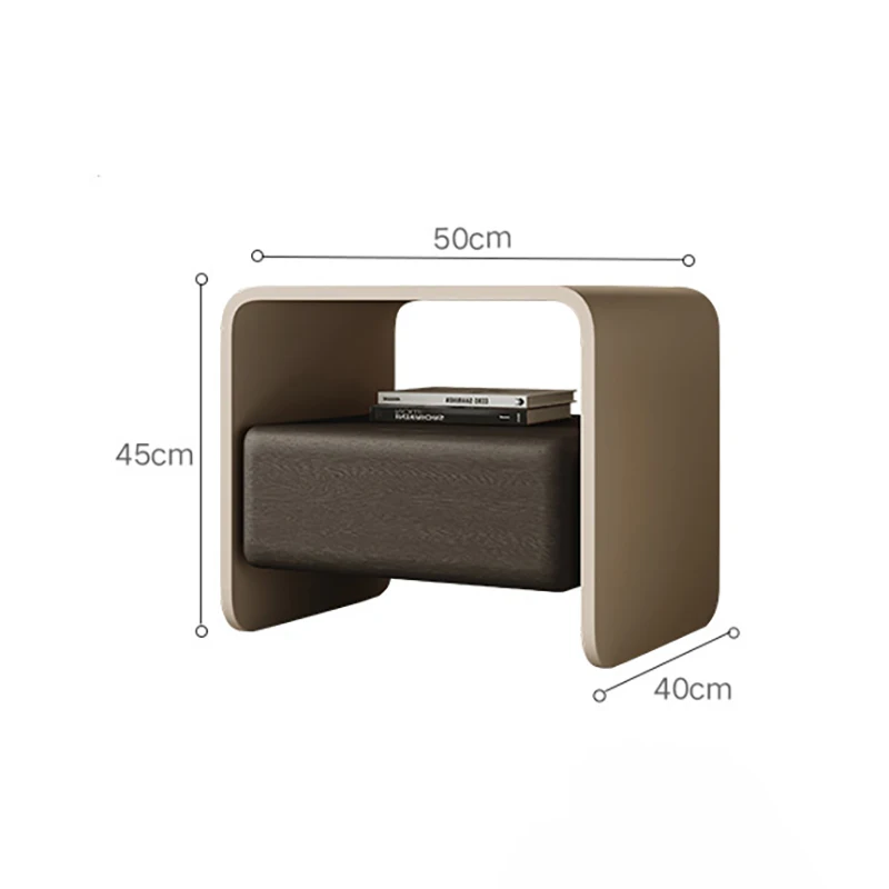 Luksusowe obrotowe szafki nocn – Solid Wood Nightstand 2 Drawers recenzja i cena