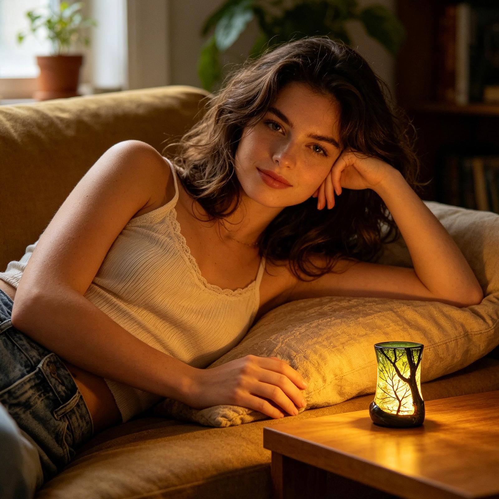 Lampka nocna na stolik, lampka – Bedroom Furniture recenzja i cena