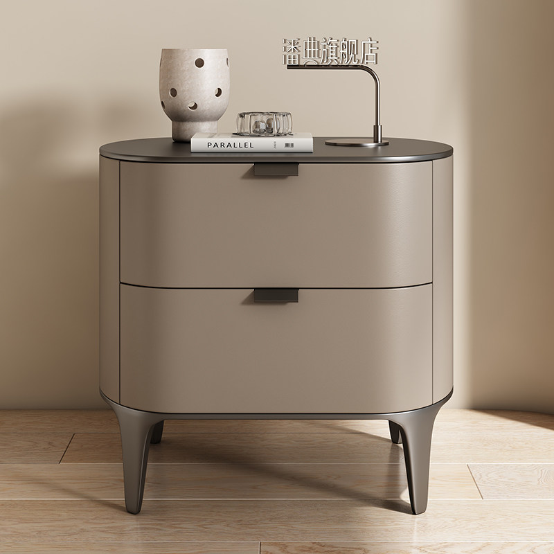 Luksusowe szafki nocne z mikro – Solid Wood Nightstand 2 Drawers recenzja i cena