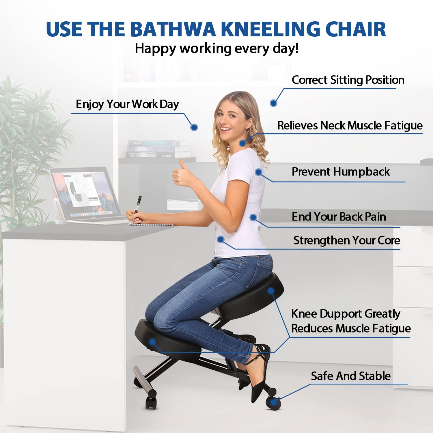 Ergonomiczne krzesło do klęcze – Office Furniture recenzja i cena