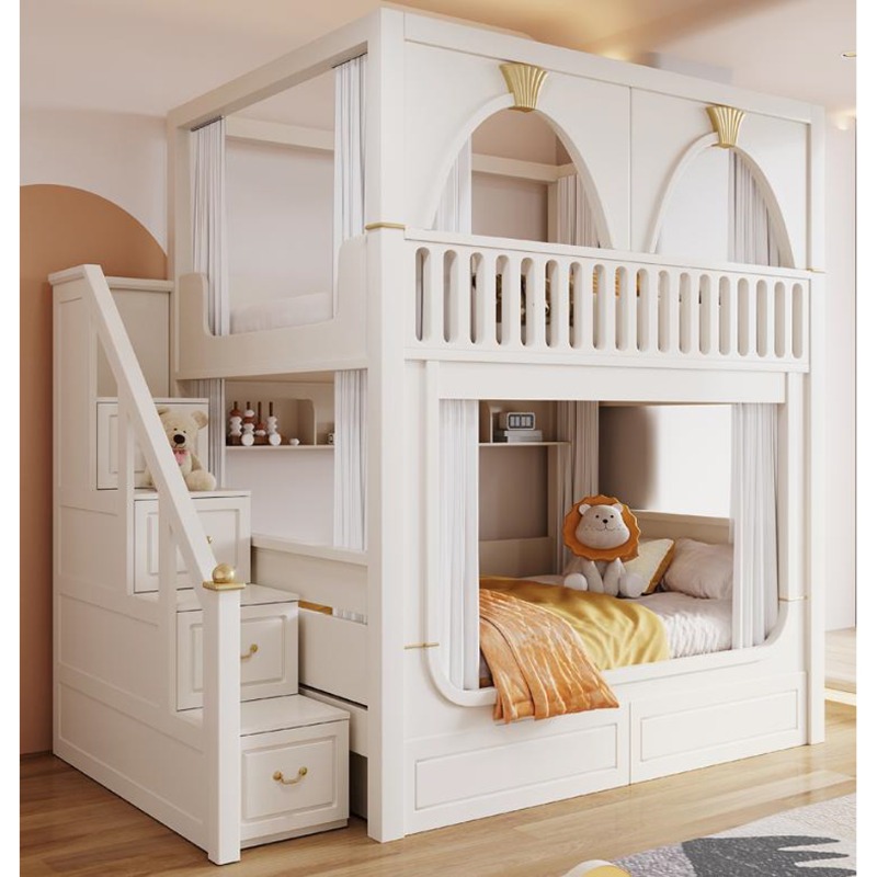 Łóżka piętrowe dla dzieci ze z – Bunk Bed With Stairs And Slide recenzja i cena
