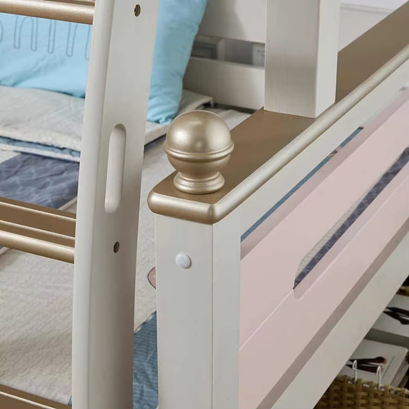 Nowoczesne, proste, wielofunkc – Bunk Bed With Stairs And Slide recenzja i cena