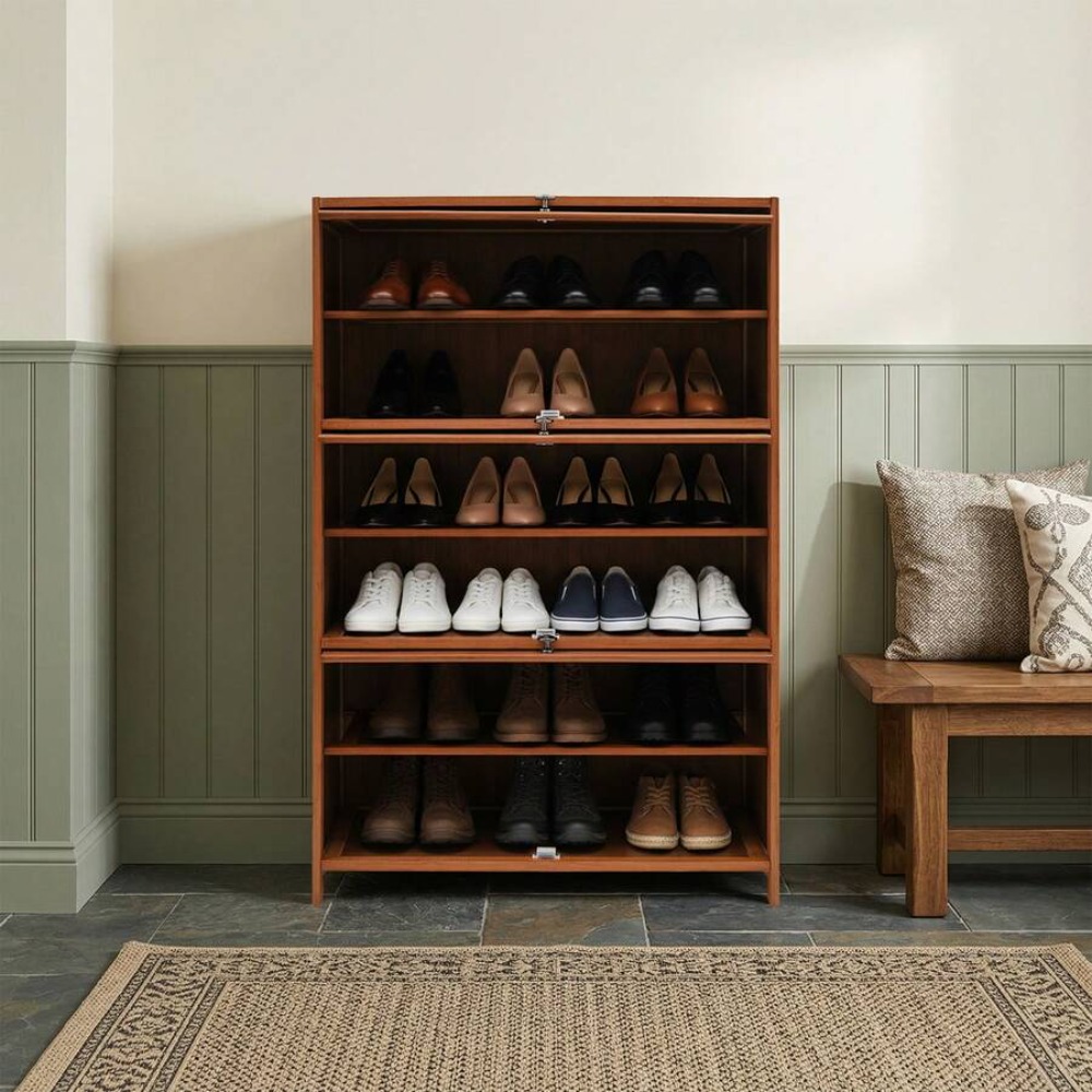 7-poziomowy regał na buty z pr – Shoe Rack Cabinet Narrow Entryway recenzja i cena