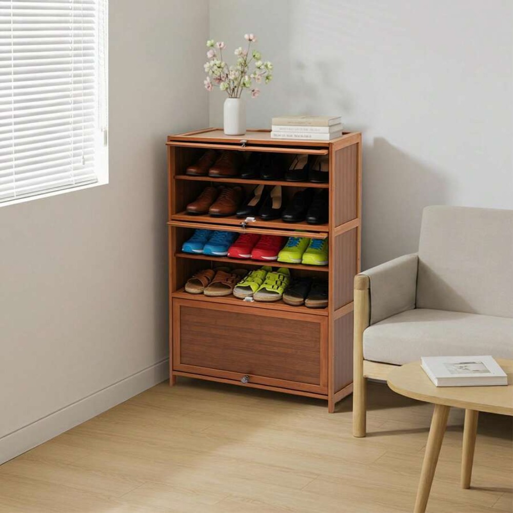 7-poziomowy regał na buty z pr – Shoe Rack Cabinet Narrow Entryway recenzja i cena