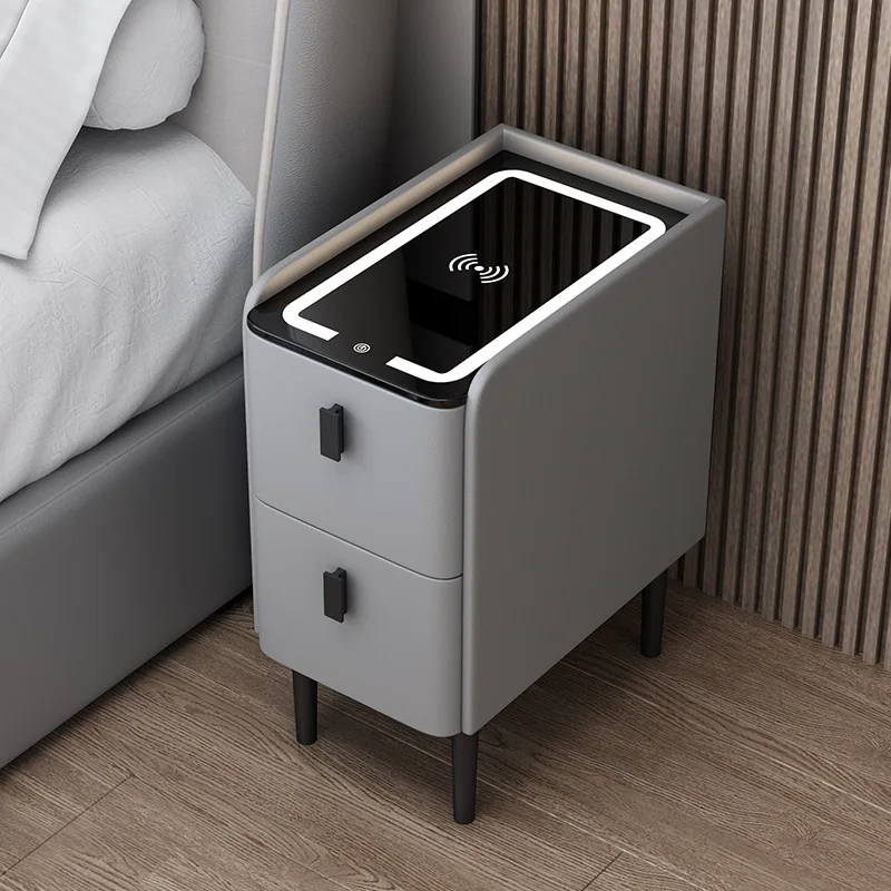 Stolik nocny w stylu nordyckim – Solid Wood Nightstand 2 Drawers recenzja i cena