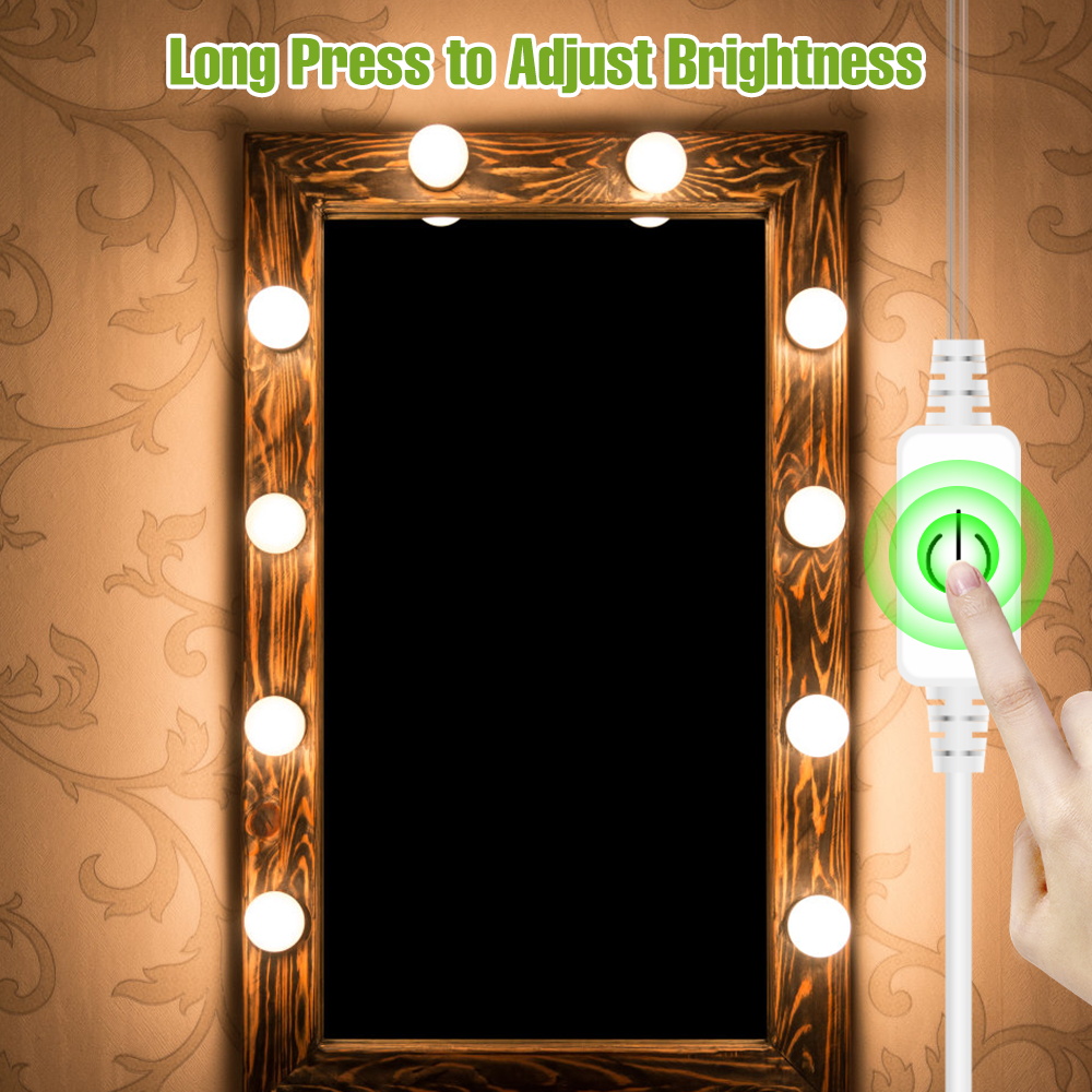 Żarówka LED do lustra do makij – Dressing Table Vanity With Lighted Mirror recenzja i cena