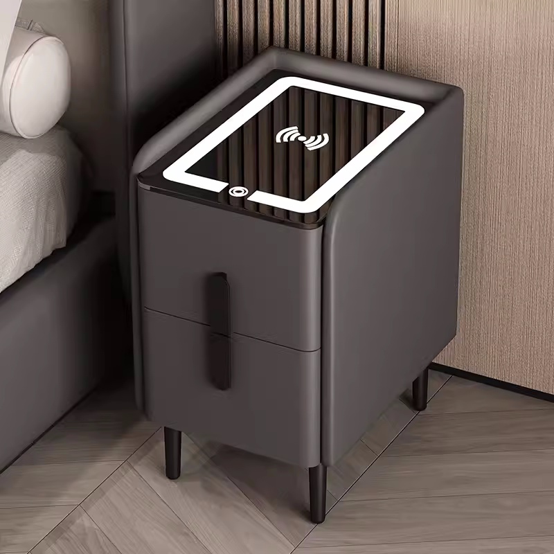 Inteligentny stolik nocny w st – Solid Wood Nightstand 2 Drawers recenzja i cena