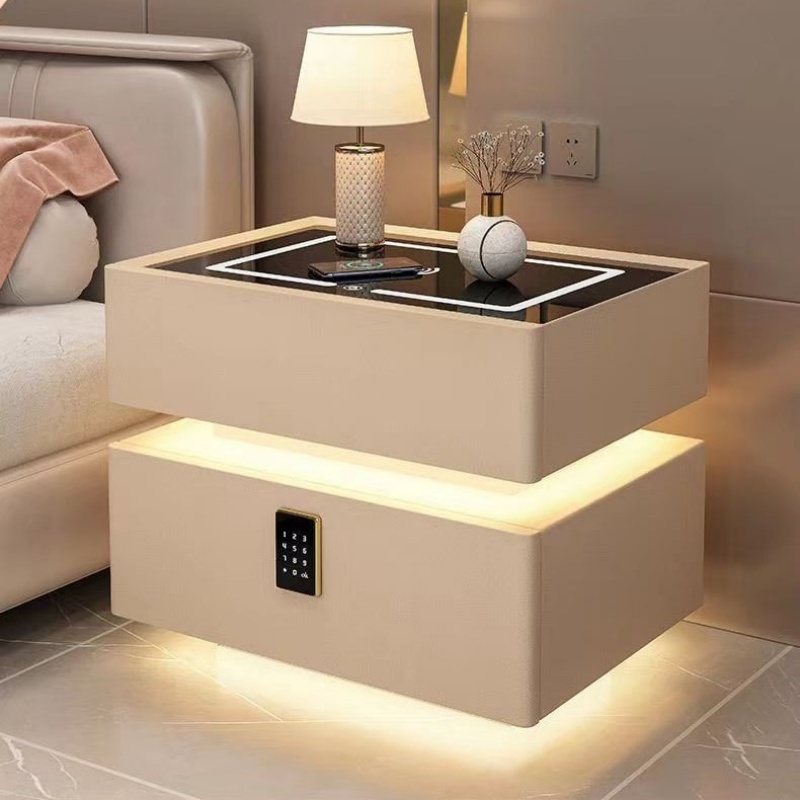 Stolik nocny z litego drewna w – Solid Wood Nightstand 2 Drawers recenzja i cena