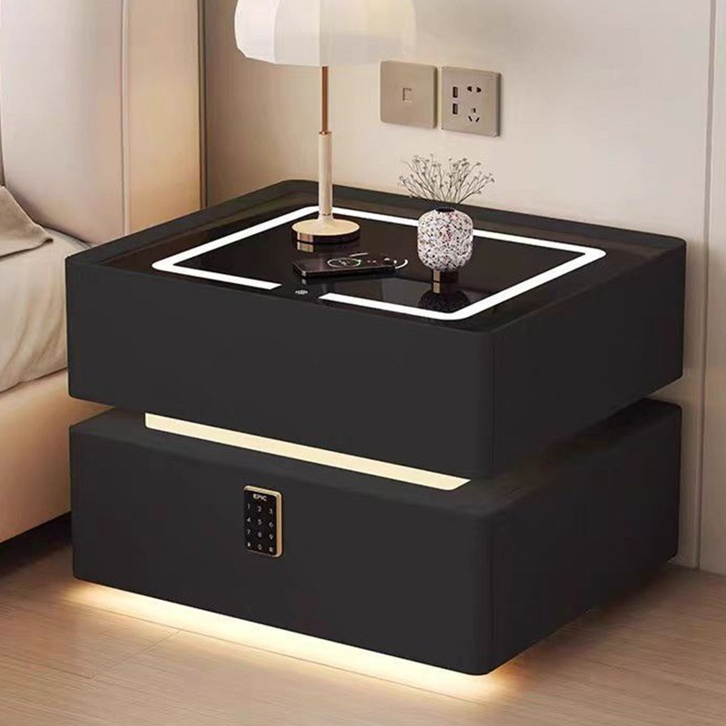 Stolik nocny z litego drewna w – Solid Wood Nightstand 2 Drawers recenzja i cena