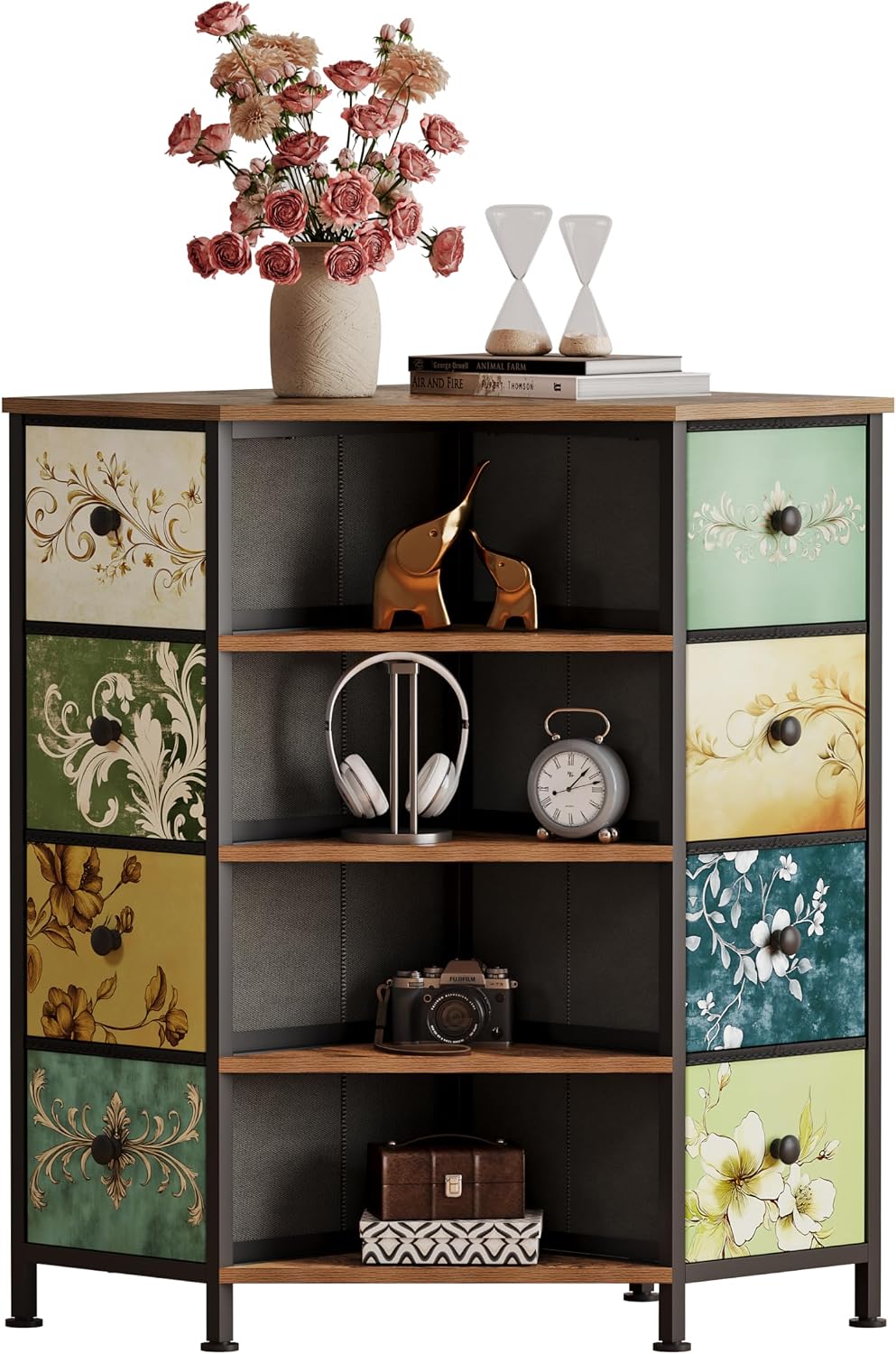 Komoda narożna z 8 szufladami, – Bedroom Furniture recenzja i cena