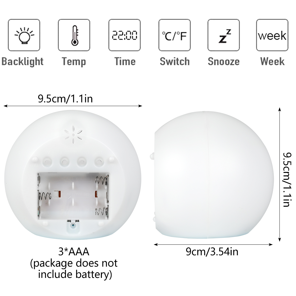 Dziecięcy Cyfrowy Budzik LED M – Floating Nightstand With Led Light recenzja i cena