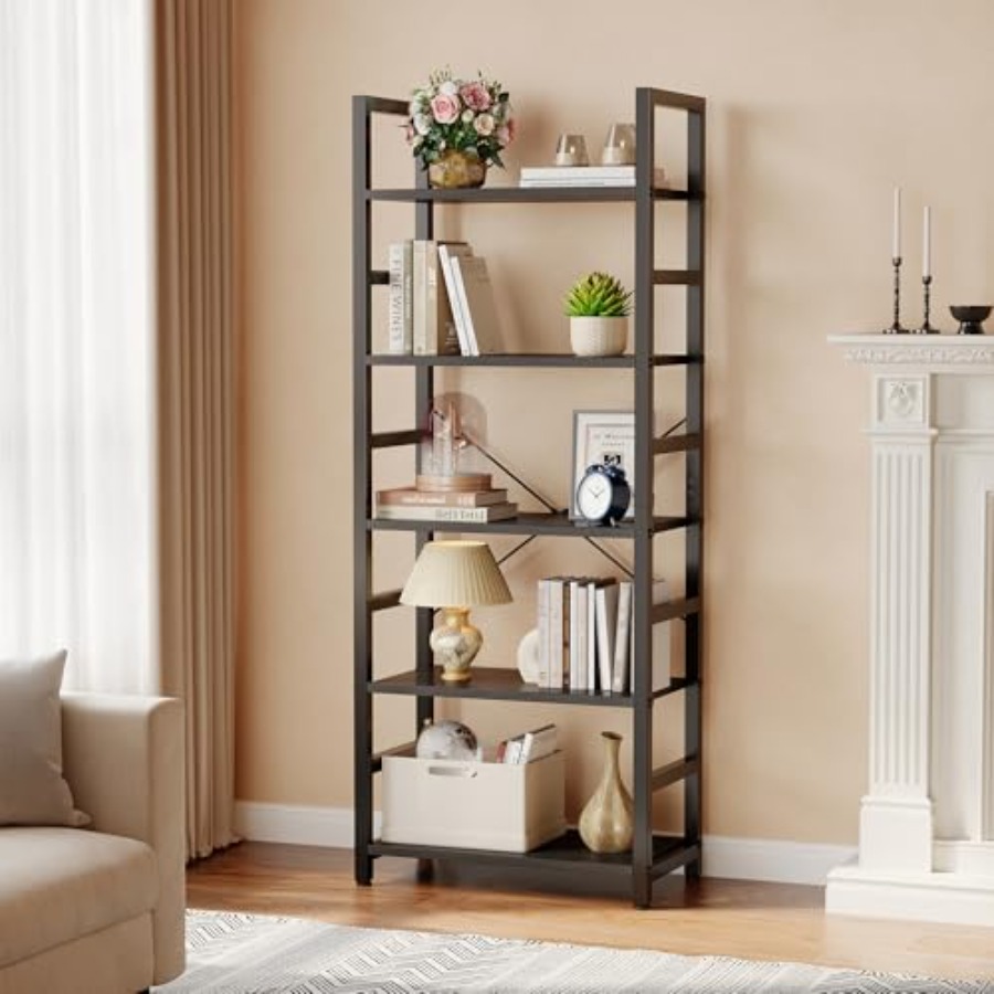 5-poziomowy regał na książki,  – Storage recenzja i cena