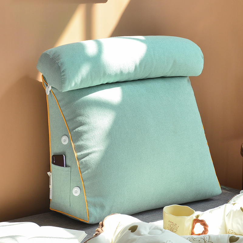 1 szt. Zagłówek tatami trójkąt – Headboard Cushion Backrest Tatami recenzja i cena