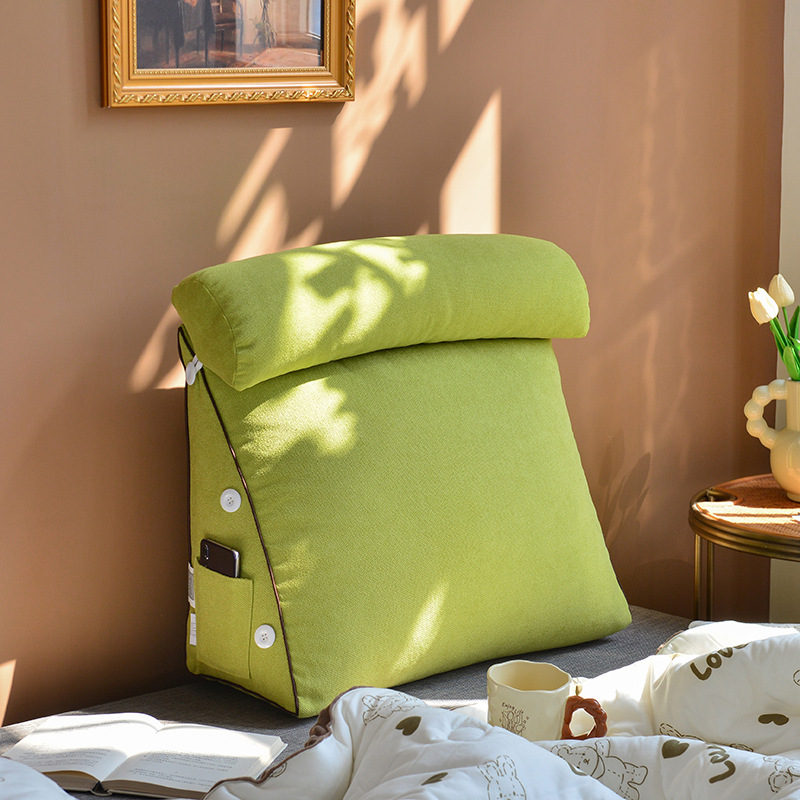 1 szt. Zagłówek tatami trójkąt – Headboard Cushion Backrest Tatami recenzja i cena