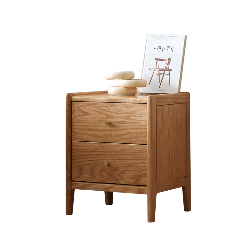 Meble do sypialni z litego dre – Solid Wood Nightstand 2 Drawers recenzja i cena