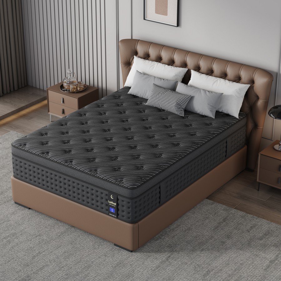 Materac hybrydowy z pianką mem – Memory Foam Mattress In A Box Queen recenzja i cena