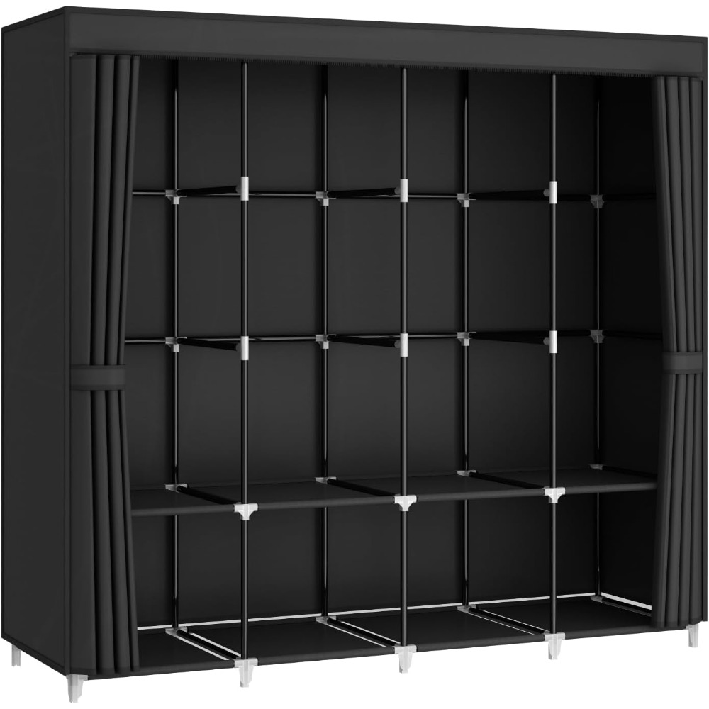 Przenośna szafa na ubrania z w – Wardrobe Closet Portable Fabric Cover recenzja i cena