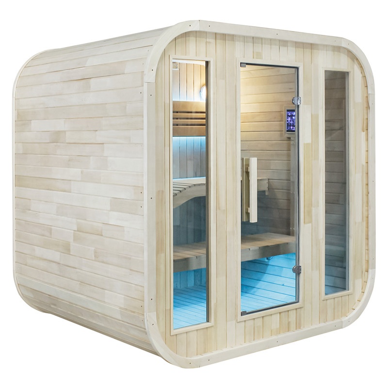 Zewnętrzna sauna w stylu nowoc – Outdoor Furniture recenzja i cena