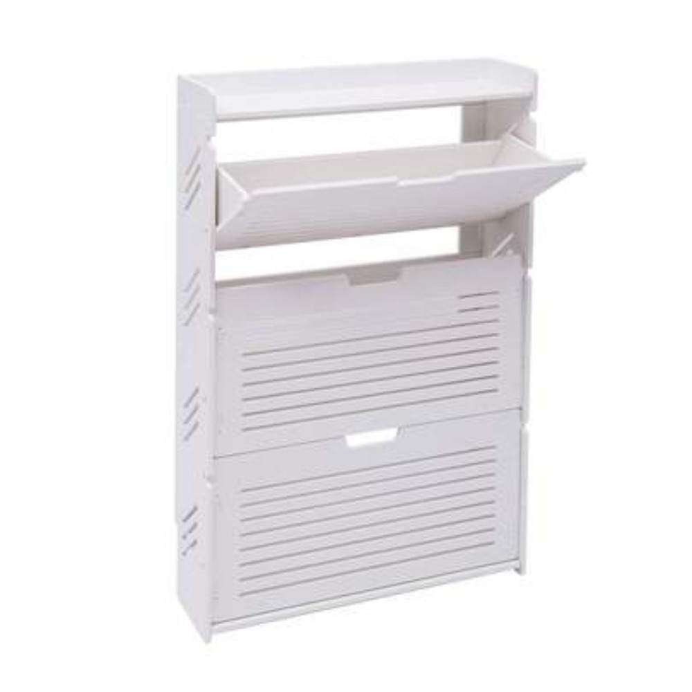 Nowoczesna szafka na buty z 3- – Shoe Rack Cabinet Narrow Entryway recenzja i cena