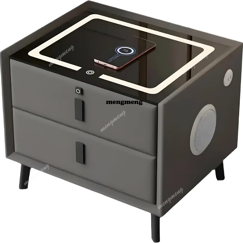 Stolik nocny z litego drewna z – Solid Wood Nightstand 2 Drawers recenzja i cena