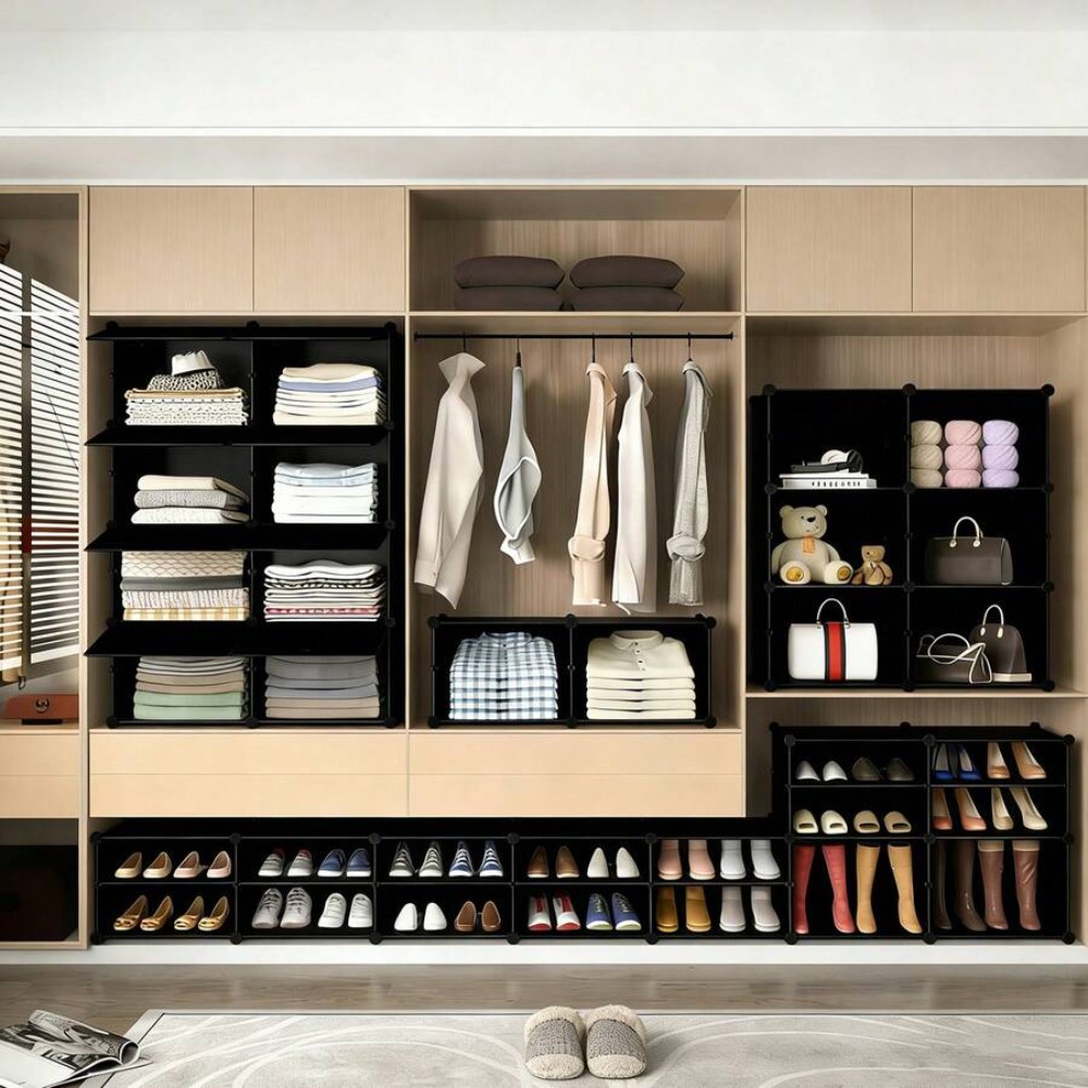 Szafka na buty z 8 poziomami,  – Shoe Rack Cabinet Narrow Entryway recenzja i cena