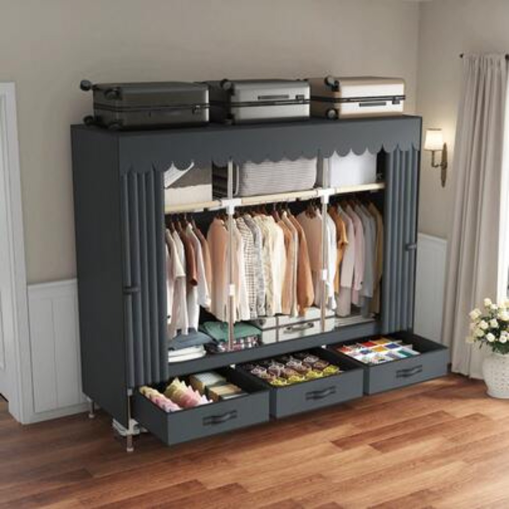 Przenośna szafa na ubrania, so – Wardrobe Closet Portable Fabric Cover recenzja i cena