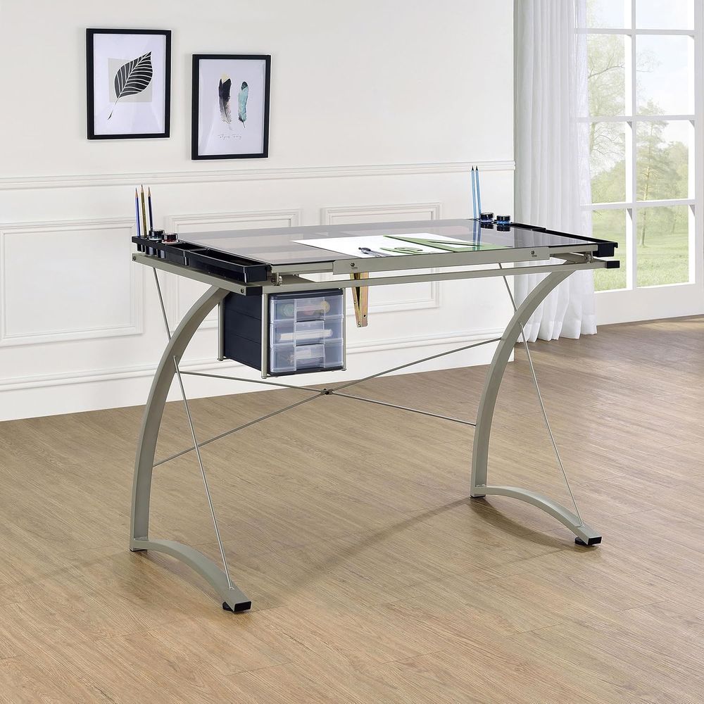 41-calowy metalowo-szklany stó – Tables recenzja i cena