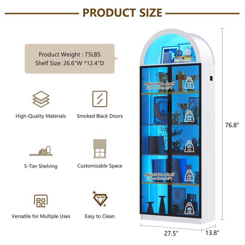 Witryna z drzwiami i regulowan – Storage recenzja i cena