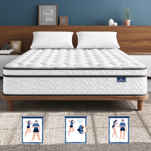Materac Queen Size 12 cali, hy – Memory Foam Mattress In A Box Queen recenzja i cena