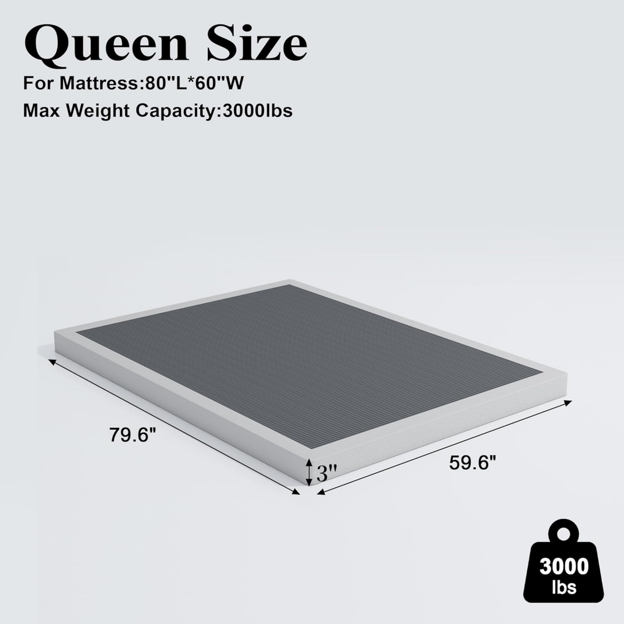 Niskoprofilowa podstawa pod ma – Memory Foam Mattress In A Box Queen recenzja i cena
