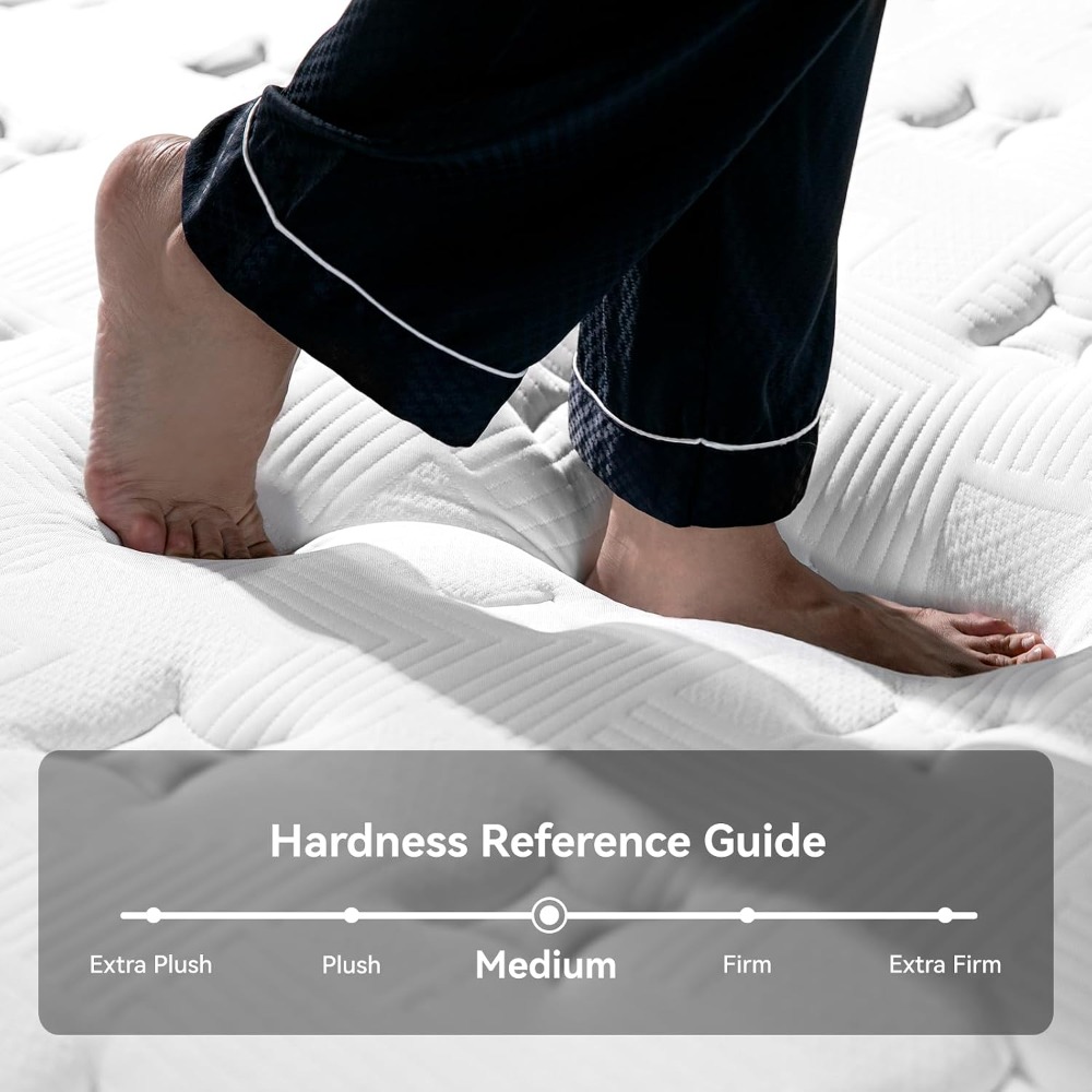 Materac Queen, 12-calowy hybry – Memory Foam Mattress In A Box Queen recenzja i cena