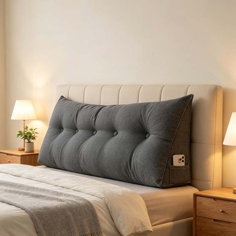 Duża poduszka zagłówka, oparci – Headboard Cushion Backrest Tatami recenzja i cena
