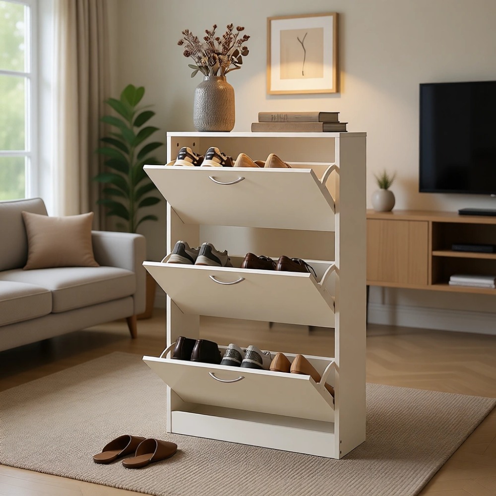 Wąska szafka na buty do przedp – Shoe Rack Cabinet Narrow Entryway recenzja i cena