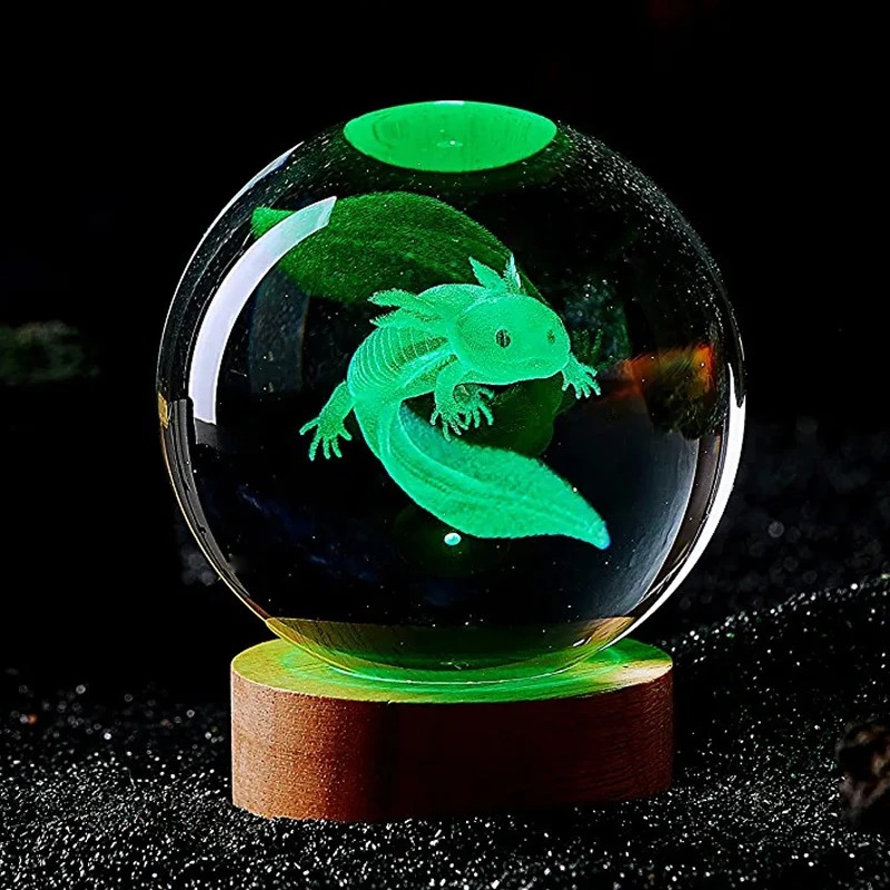 3D Axolotl grawerowane laserow – Floating Nightstand With Led Light recenzja i cena