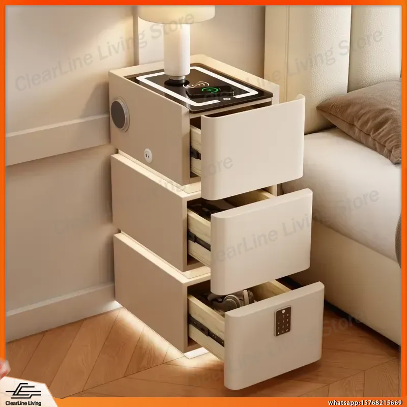Ultra Wąska Pływająca Szafka N – Floating Nightstand With Led Light recenzja i cena